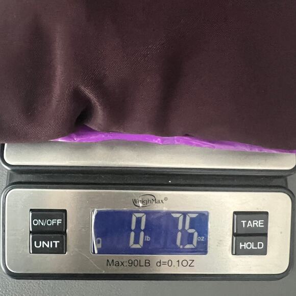 Uniqlo 3/4 Sleeve High Neck Purple Top Women's Size Small Office Casual Flawed - Picture 8 of 10